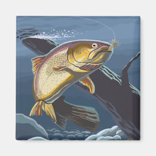 Forellenfischerei Abschnitt 2 Magnet