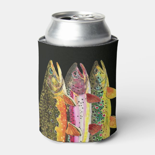 Forellenfischerei Dosenkühler (Kanne Vorderseite)