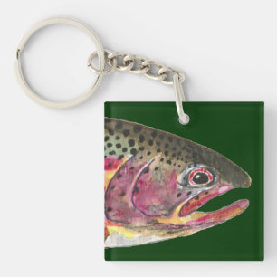 Forellenfischerei Schlüsselanhänger