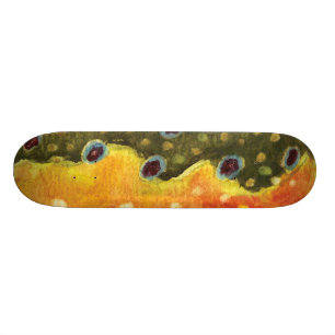 Forellenfischerei Skateboard