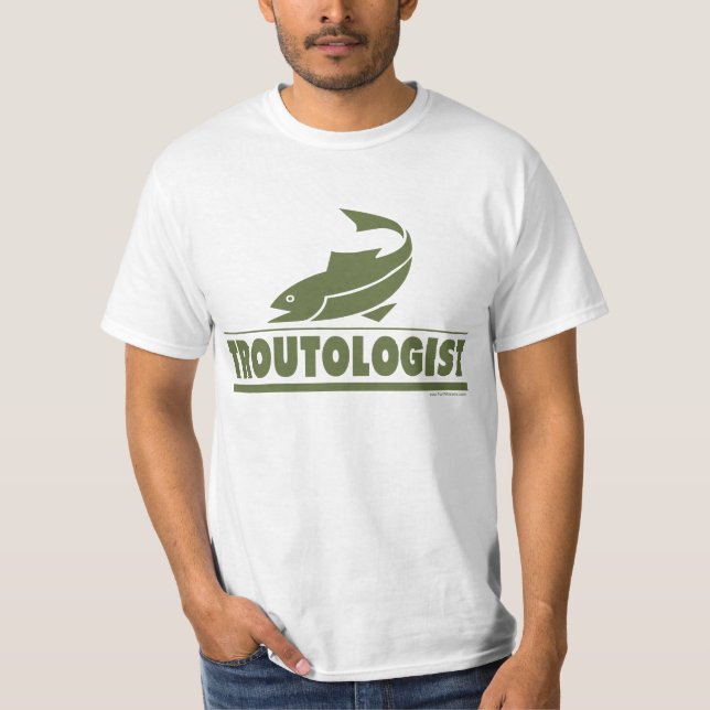 Forellenfischerei T-Shirt (Vorderseite)