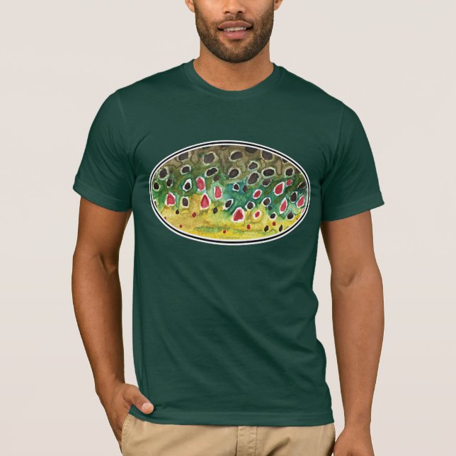 Forellenfliege T-Shirt (Vorderseite)