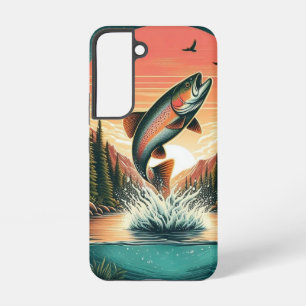Forellenliebhaber Outdoor-Natur Samsung Galaxy Hülle