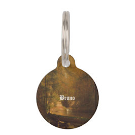 Forellenpool (1870) Artwork - Pet Tag Haustiermarke