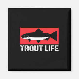 Forellensee Fischen Forelle Life Magnet