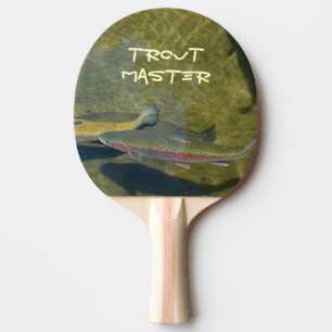 Forelleschaufelt Vorlagengeschenke Ping pong Tischtennis Schläger