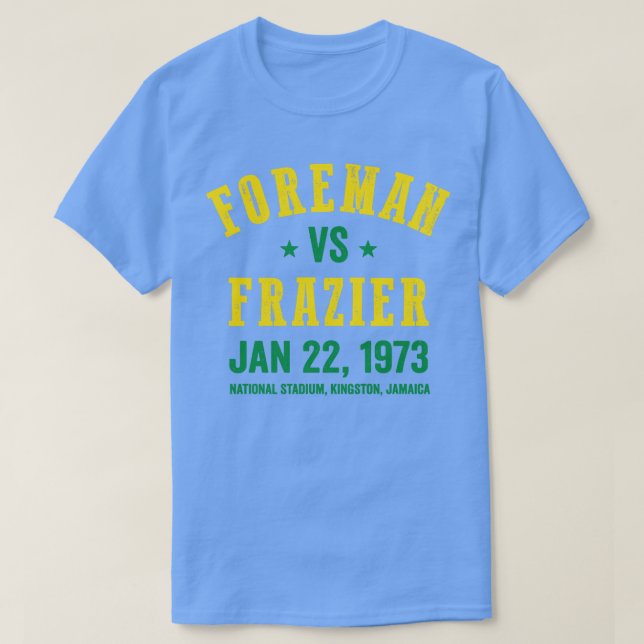 Foreman / Frazier Boxing T-Shirt (Design vorne)