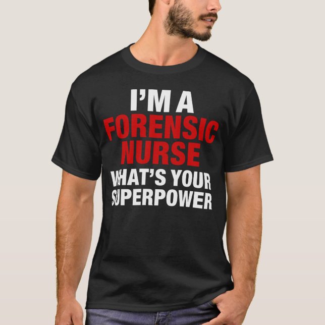 Forensic nurse T-Shirt (Vorderseite)