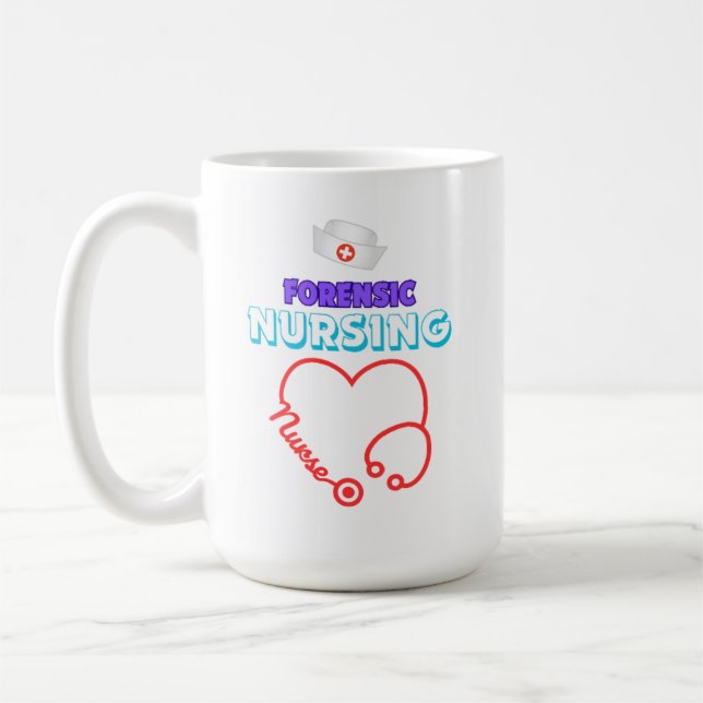 Forensic Nursing-Kaffee Kaffeetasse (Links)