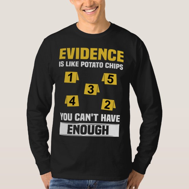 Forensic Scientist Criminology Coroner & Forensic  T-Shirt (Vorderseite)