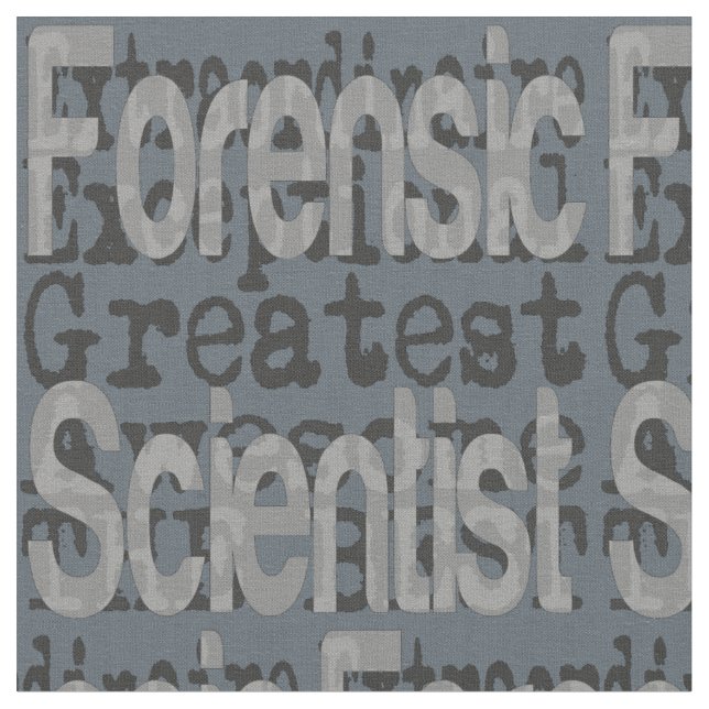 Forensic Scientist Extraordinaire Stoff (Nahaufnahme)