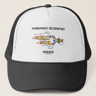 Forensic Scientist Inside (DNA-Replikation) Truckerkappe