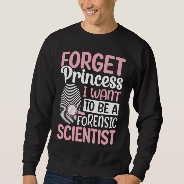 Forensic Scientist Investigation Lifetsyle Medical Sweatshirt (Vorderseite)