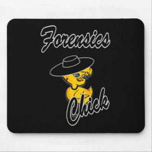 Forensics Chick #4 Mousepad
