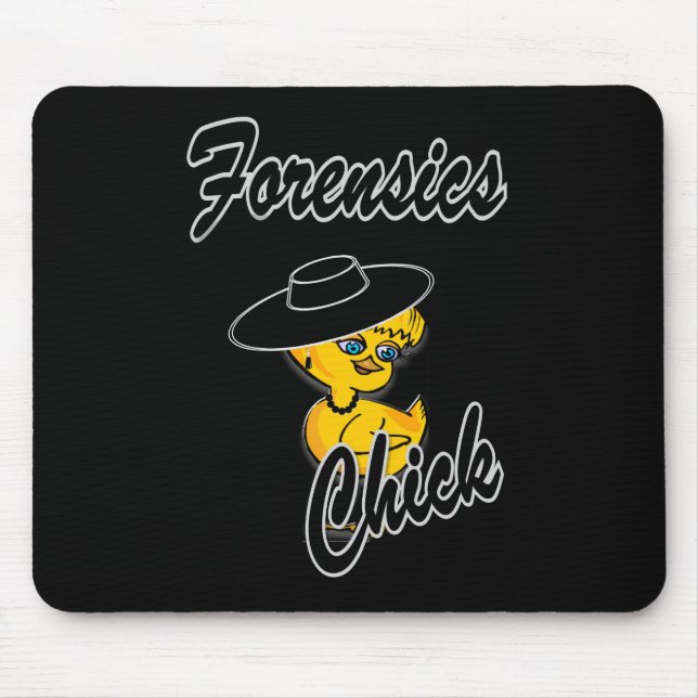 Forensics Chick #4 Mousepad (Vorne)
