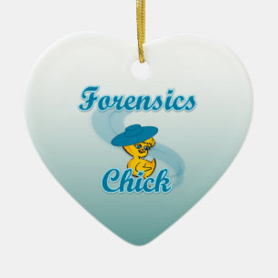 Forensik Chick #3 Keramik Ornament