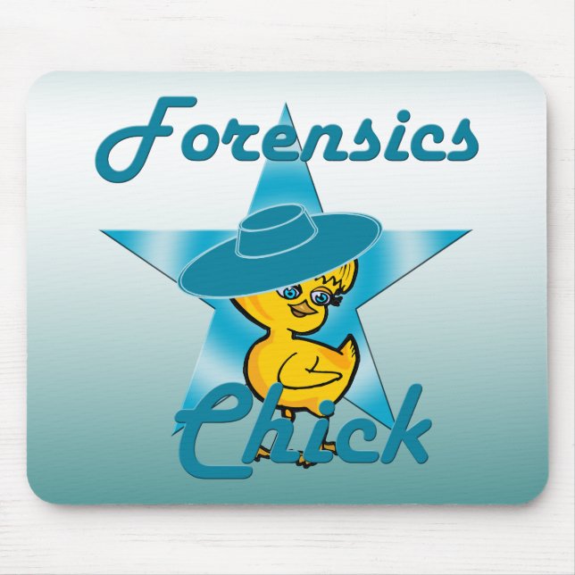 Forensik Chick #7 Mousepad (Vorne)