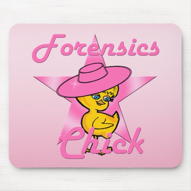 Forensik Chick #8 Mousepad (Vorne)