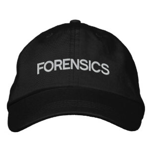 Forensik Hat Bestickte Baseballkappe
