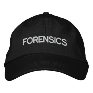 Forensik Hat Bestickte Baseballkappe