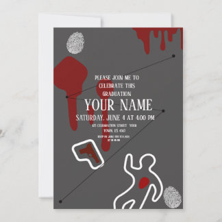 Forensik Science Abschluss Card, Doktorand Feiertagskarte
