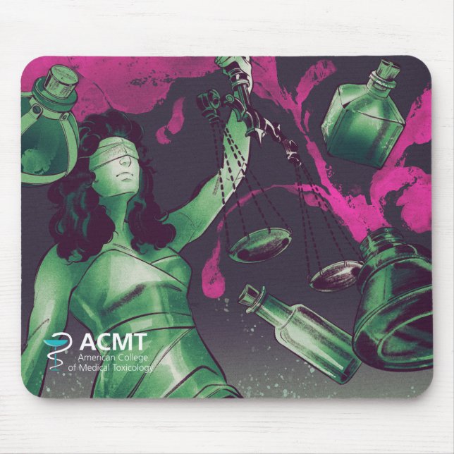 Forensik-Toxikologie-Mauspad Mousepad (Vorne)