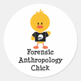 Forensische Anthropologie Kick Stickers