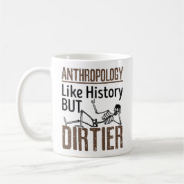 Forensische Anthropologie wie Geschichte, aber sch Kaffeetasse