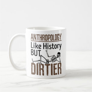 Forensische Anthropologie wie Geschichte, aber sch Kaffeetasse
