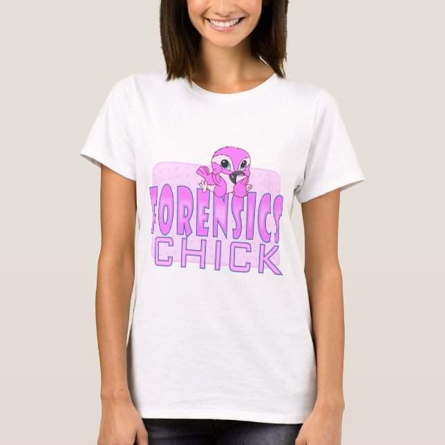 Forensische Huhn T-Shirt (Vorderseite)