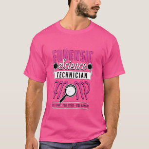 Forensische Wissenschaftstechniker Mama Kriminalit T-Shirt