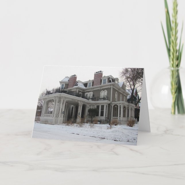 "Forepaugh's Restaurant" Weihnachtskarte Karte (Vorderseite)