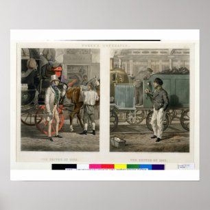 Fore's Contrasts: Der Treiber von 1832, der Treibe Poster