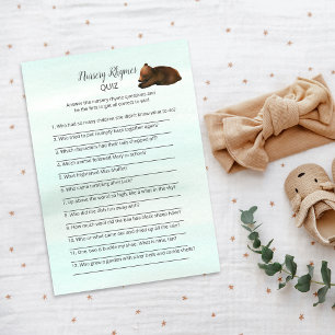 Forest Adventure Bears Kinderzimmer Rhymes Game Ca Einladung