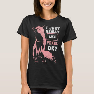 Forest Animal Fox Nature Wildlife Niedlich Fox T-Shirt