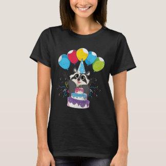 Forest Animal Lover Müll Panda Geburtstagsparty Cu T-Shirt