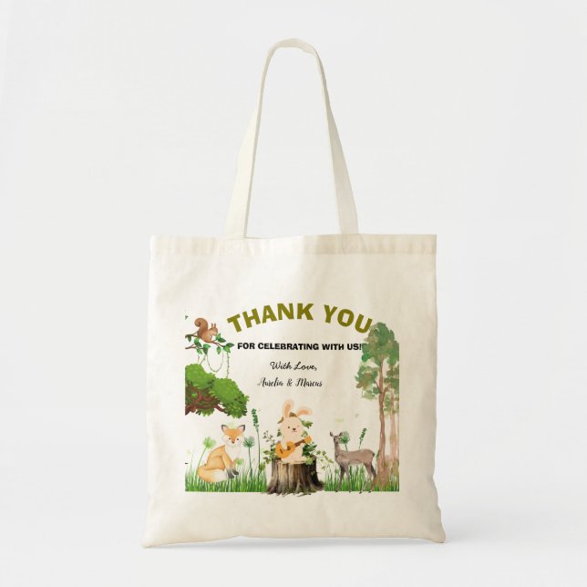 Forest Animals Baby Showtow Tasche (Vorne)