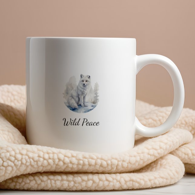 Forest Animals Custom Photo Mug | Home and Gift Kaffeetasse (Whimsical woodland animals mug — a warm, personalized forest gift perfect for everyday coffee moment)