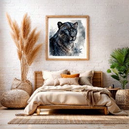 Forest Animals Woodland Wall Art | Rustic Poster