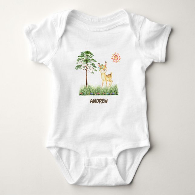Forest Baby Deer T - Shirt (Vorderseite)