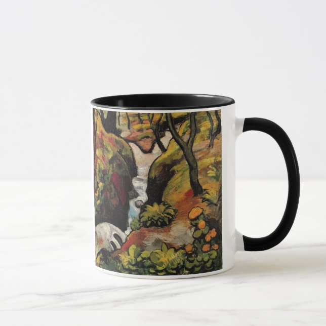 Forest Brook von August Macke Vintag Expressionism Tasse (Rechts)