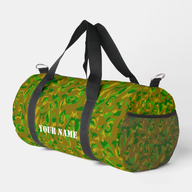 Forest Camouflage Duffle Bag (Rechte Ecke)