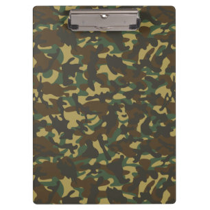 Forest Camouflage Klemmbrett