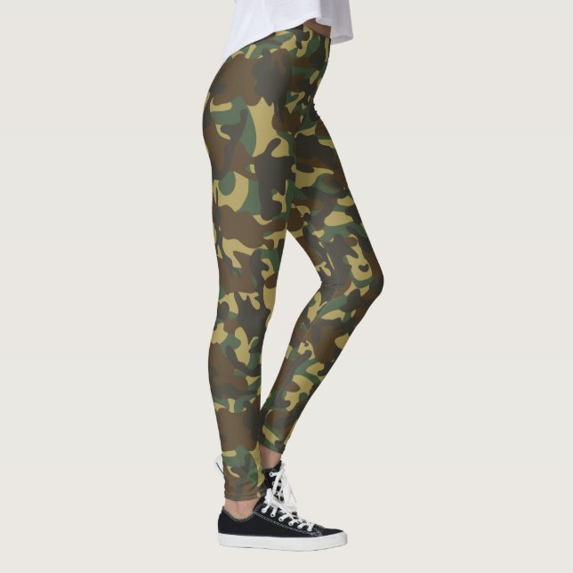 Forest Camouflage Leggings (Rechts)