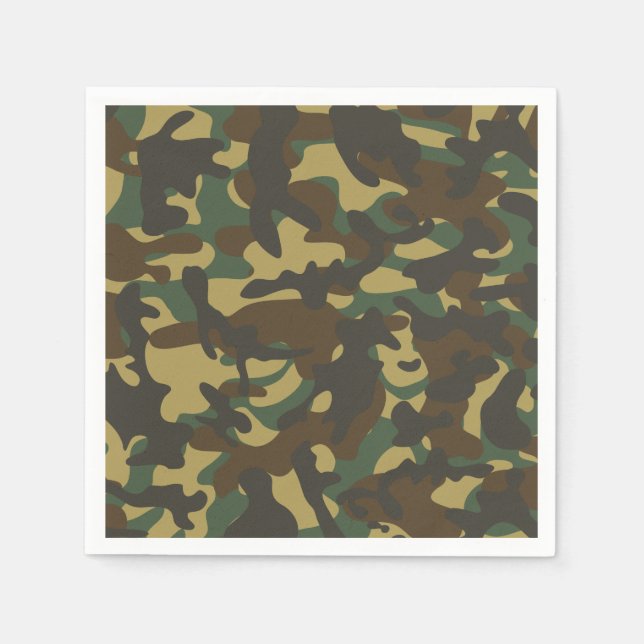 Forest Camouflage Serviette (Vorderseite)