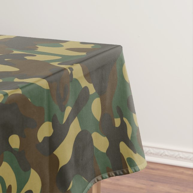 Forest Camouflage Tischdecke (Beispiel)