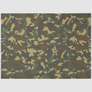 Forest Camouflage Tissue Paper Seidenpapier