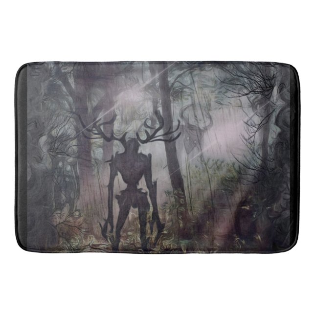 Forest Creeper scary Badematte (Vorderseite)