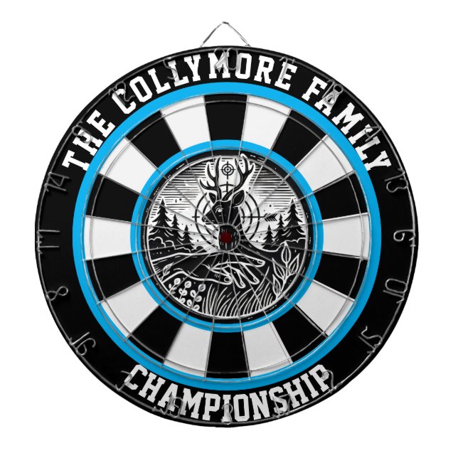 Forest Deber Target Wall Art Dartscheibe (vorne)