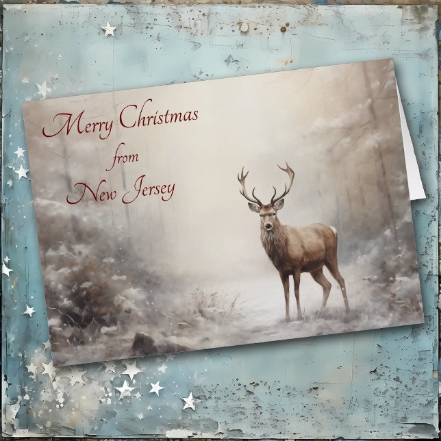 Forest Dee Christmas in New Jersey Card (Von Creator hochgeladen)